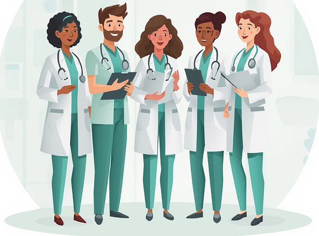 healthcare facility staff